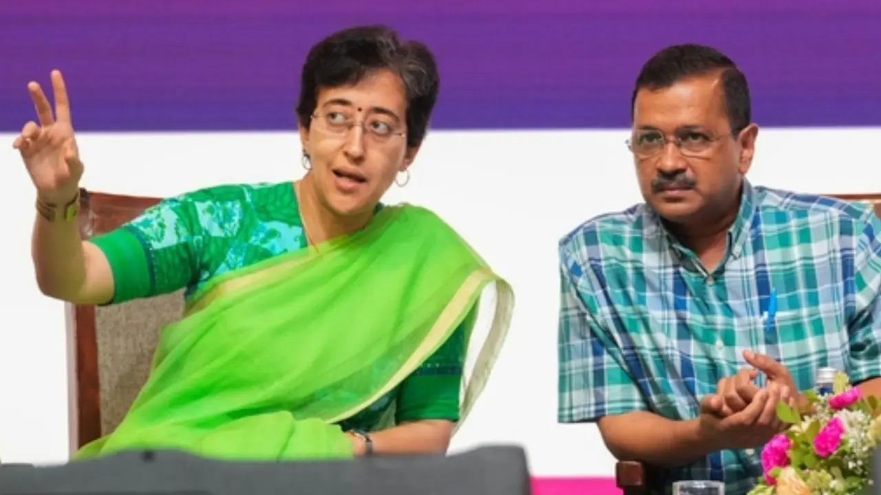 Arvind Kejriwal-Atishi