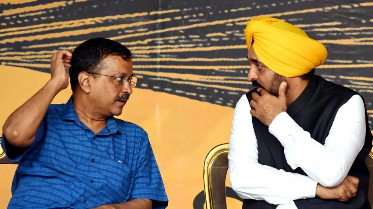 Arvind Kejriwal-Bhagwant Mann