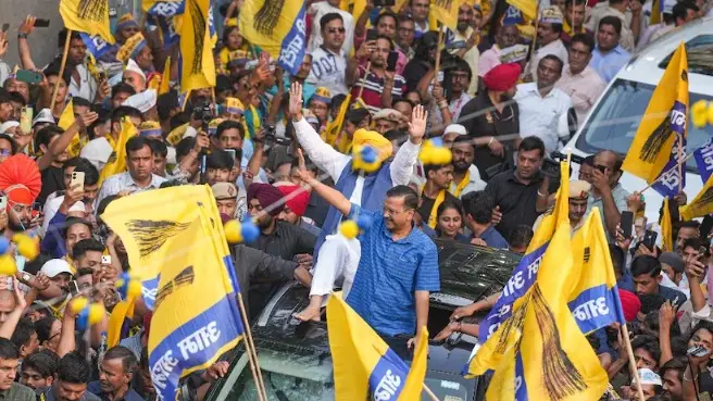 Arvind Kejriwal in Haryana