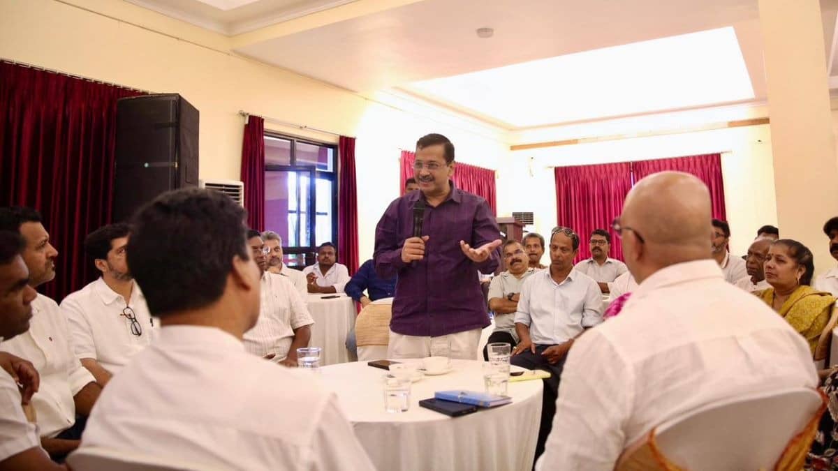 Arvind Kejriwal's Goa Visit