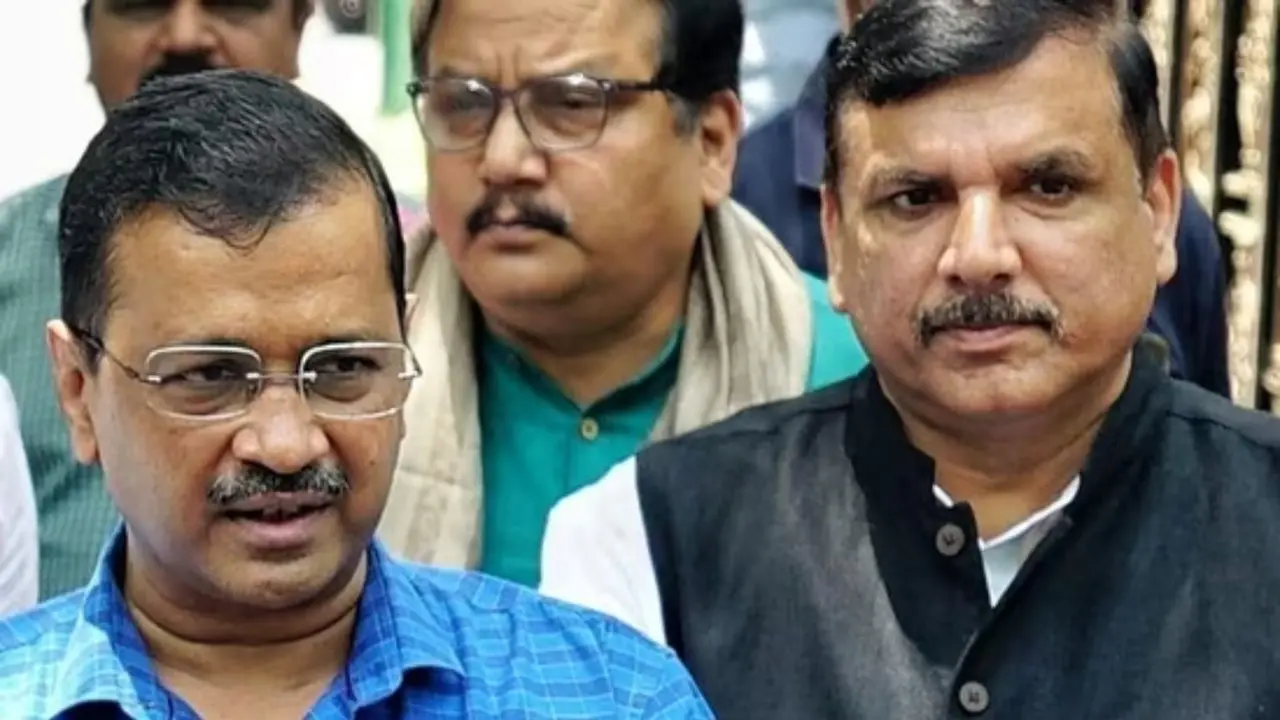 Arvind Kejriwal-Sanjay Singh