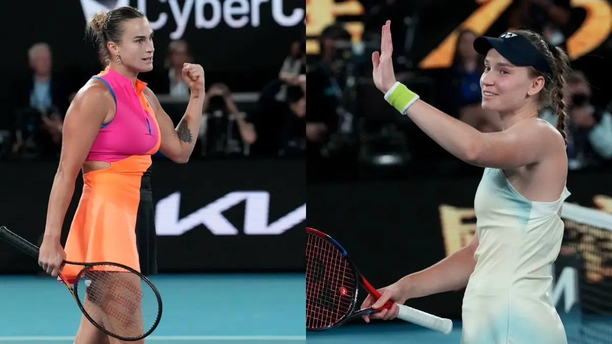 Aryna Sabalenka vs Elena Rybakina: From Head-To-Head To Live Stream Here's All You Need To Know About Australian Open Women's Singles Final Aryna Sabalenka (left), Elena Rybakina (right)