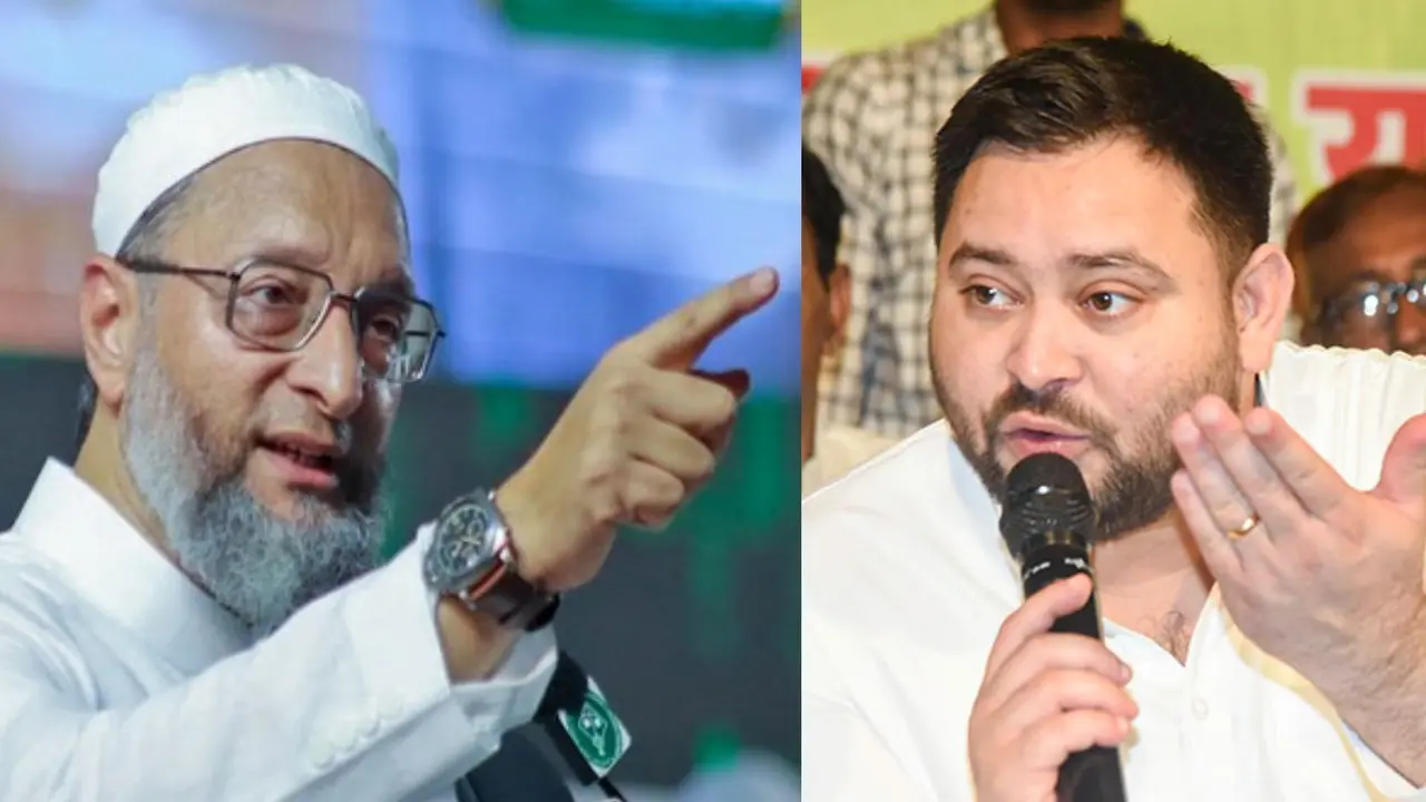 Asaduddin Owaisi attack Tejashwi Yadav