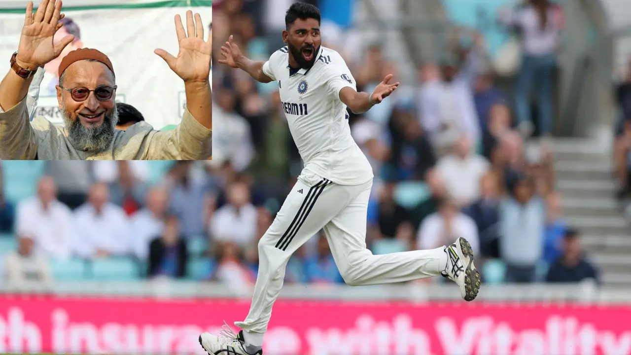 Asaduddin Owaisi Praise Mohammed Siraj hyderabadi style says Poora Khol Diye Pasha