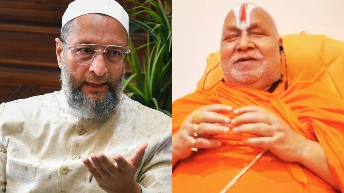 Asaduddin Owaisi Rambhadracharya