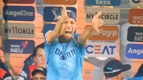 Ashish Nehra Angry during GT vs MI