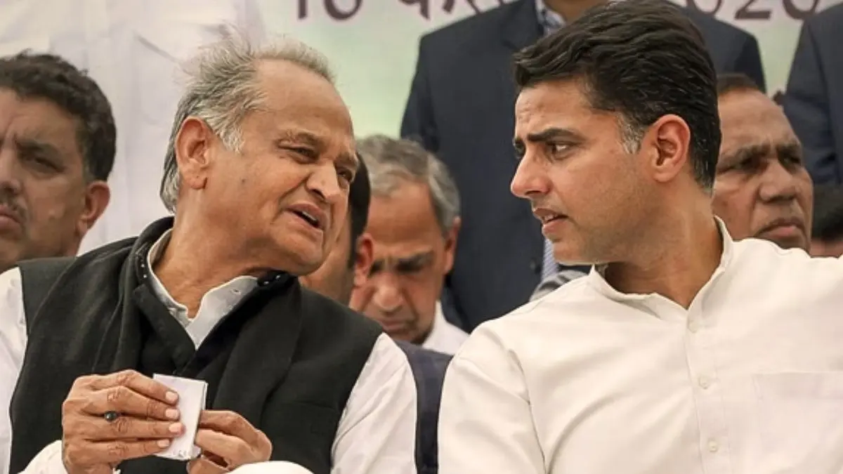Ashok Gehlot and Sachin Pilot