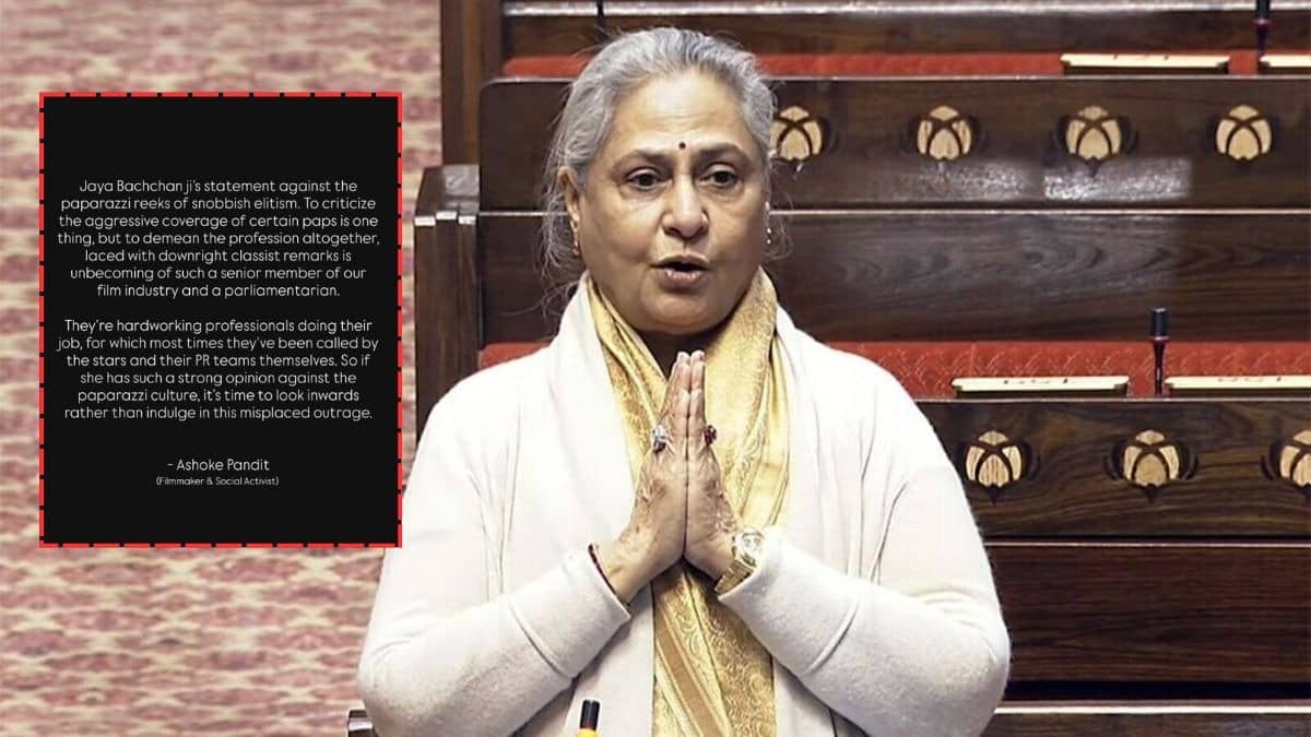 Ashoke Pandit slams Jaya Bachchan