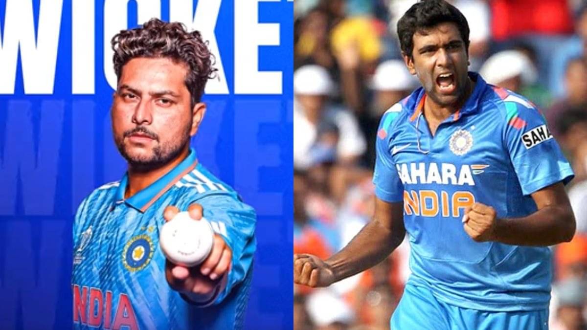 Ashwin ON Kuldeep Yadav