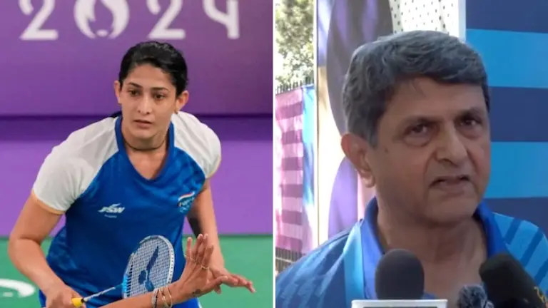 Ashwini Ponnappa and Prakash Padukone