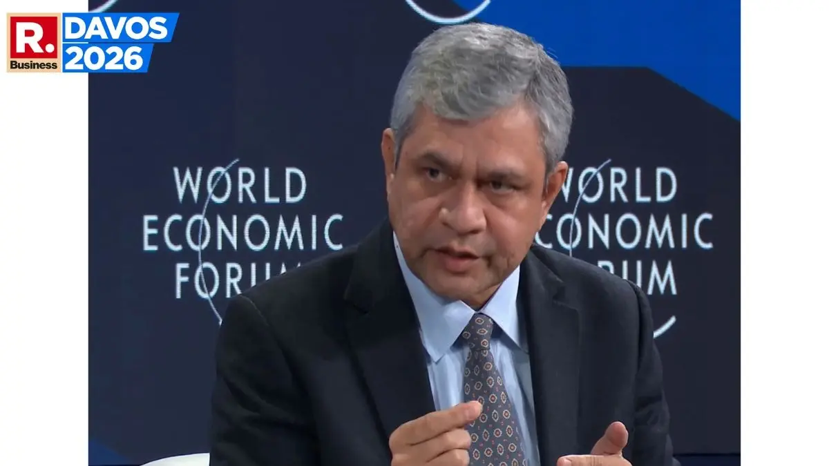 Ashwini Vaishnaw at WEF, Davos