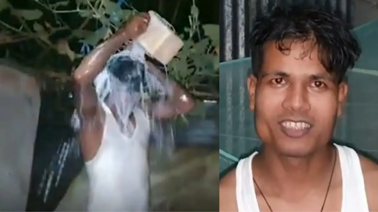 Assam man, Manik Ali, bathes in 40 Litres of milk to celebrate divorce with wife