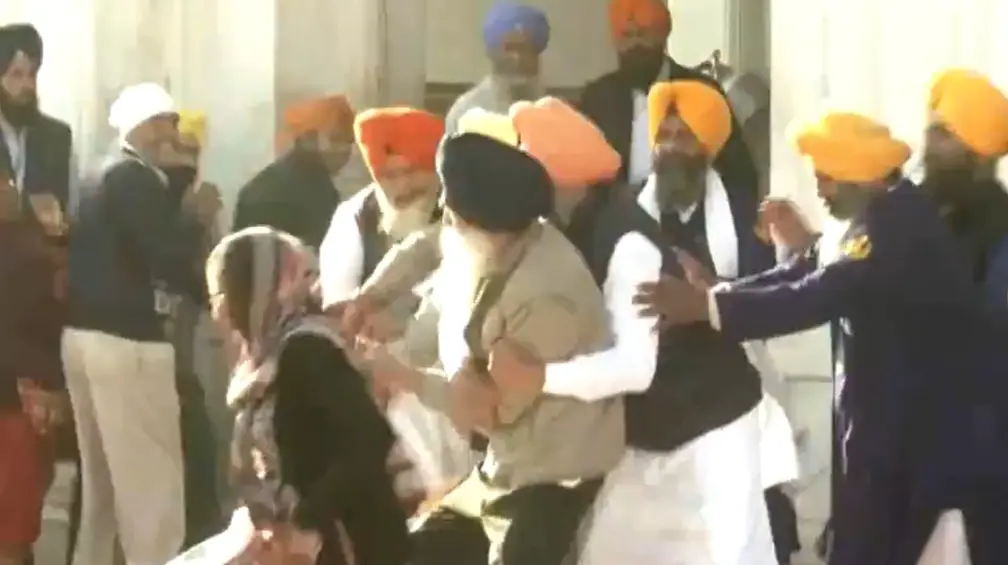 Assassination attempt on former Punjab Chief Minister Sukhbir Singh Badal was thwarted when a gunshot was fired at him at the Golden Temple complex in Amritsar