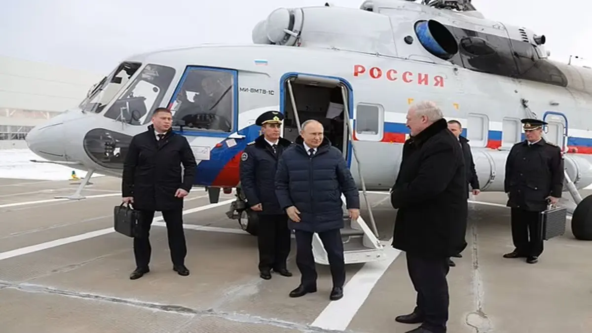 Assassination Attempt On Vladimir Putin? Ukrainian Drone Targets President's Helicopter, Claims Russian Commander