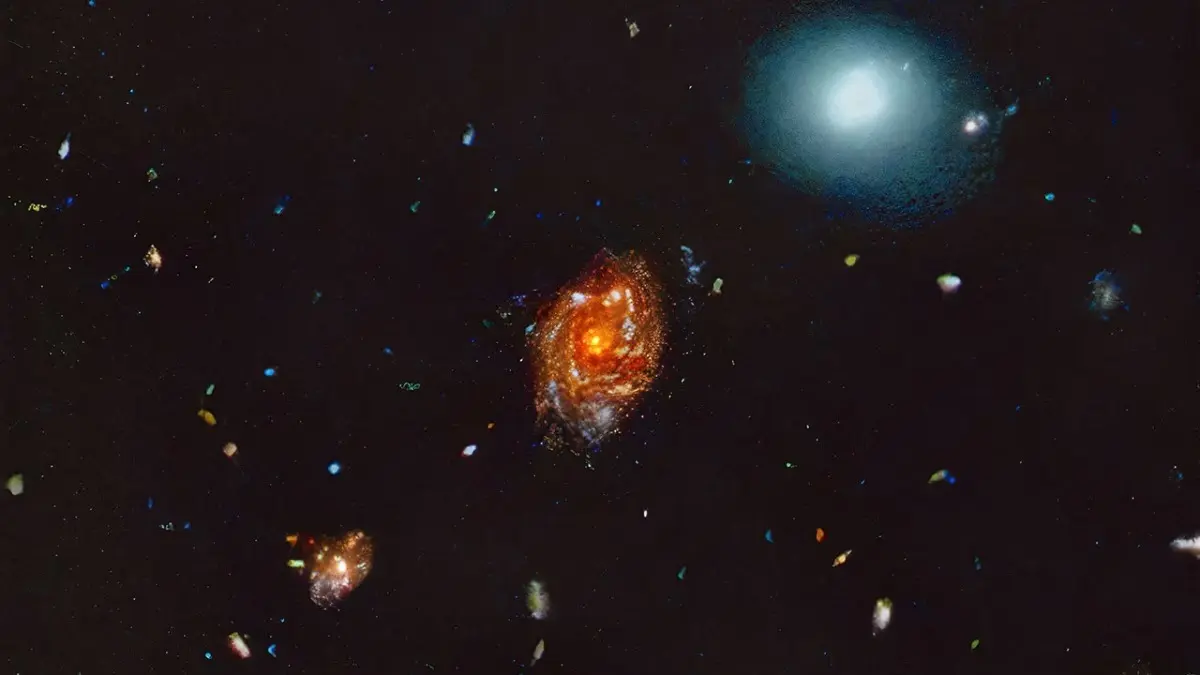 Astronomers Discover Ancient ‘Big Wheel’ Galaxy That Defies Expectations