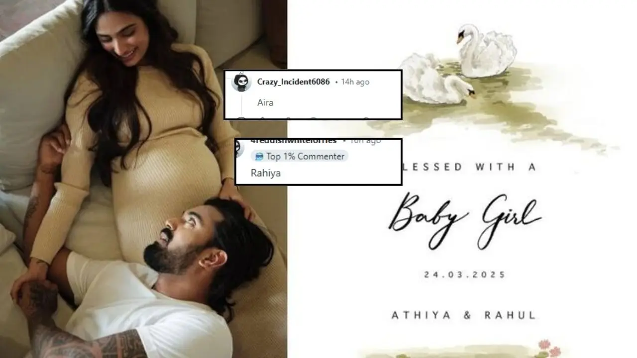 Athiya Shetty And KL Rahul To Name Their Daughter 'Athira'? Fans Make Wild Guesses Athiya Shetty And KL Rahul To Name Their Daughter 'Athira'? Fans Make Wild Guesses