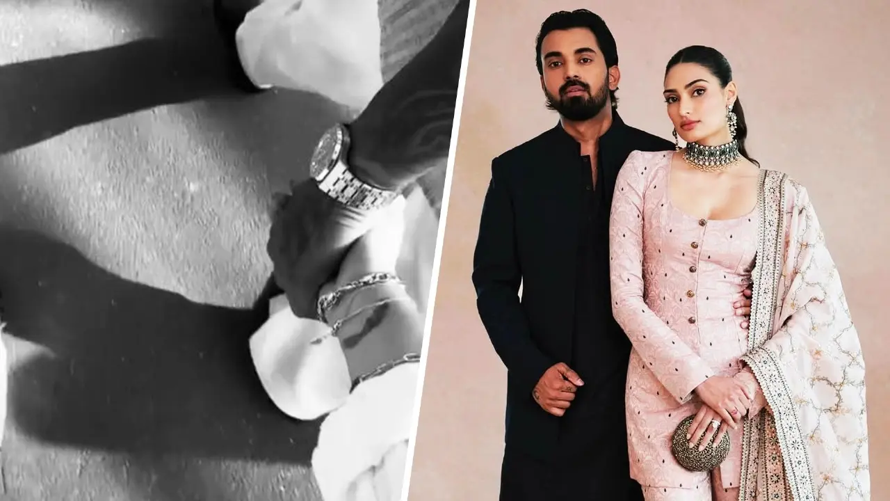 Athiya Shetty flaunts baby bump