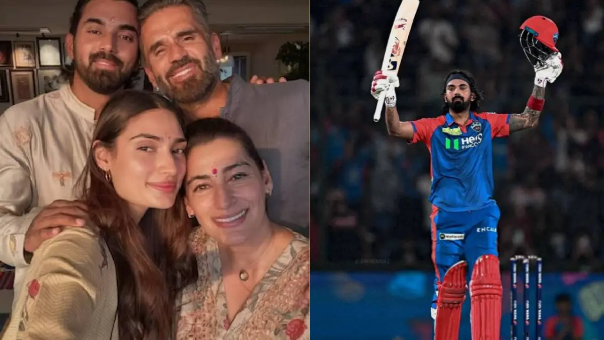 Athiya Shetty-Suniel Shetty on KL Rahul Century