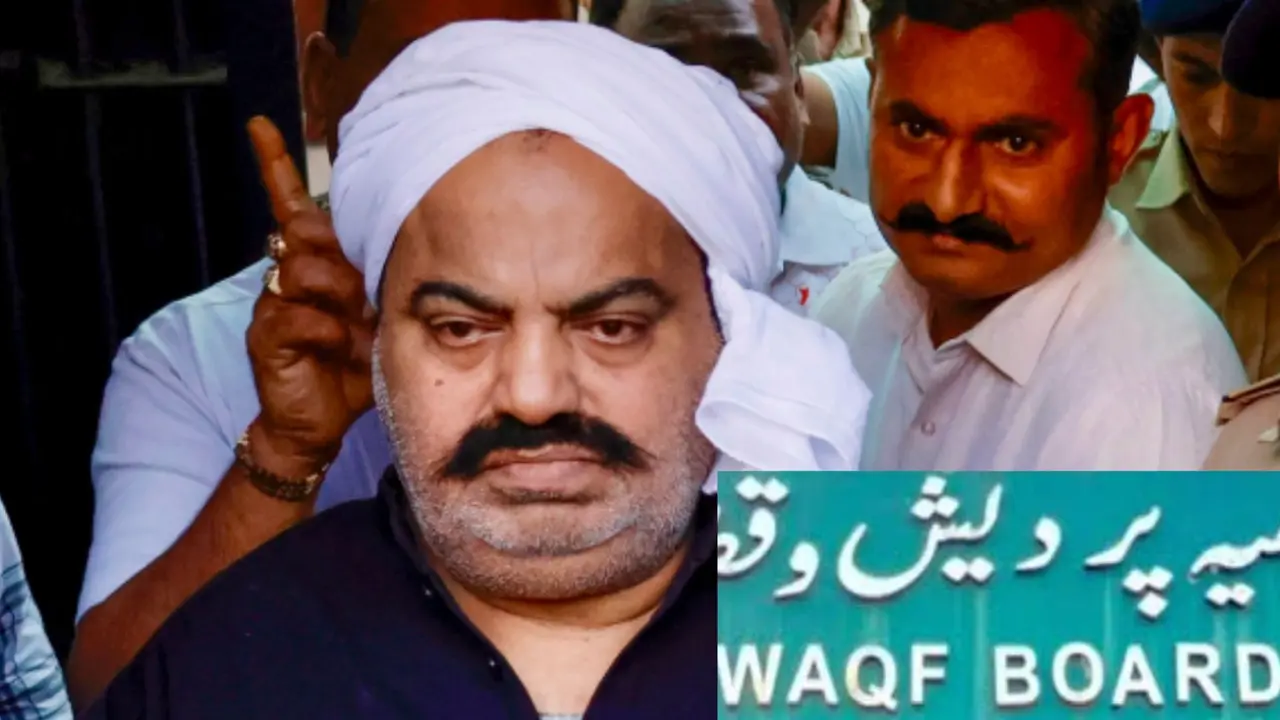atiq ahmed capture waqf board land worth rs 71 crore