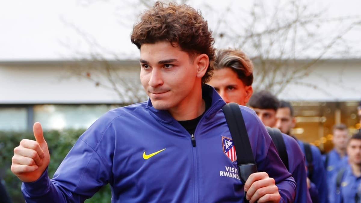 Atletico Madrid striker Julián Alvarez