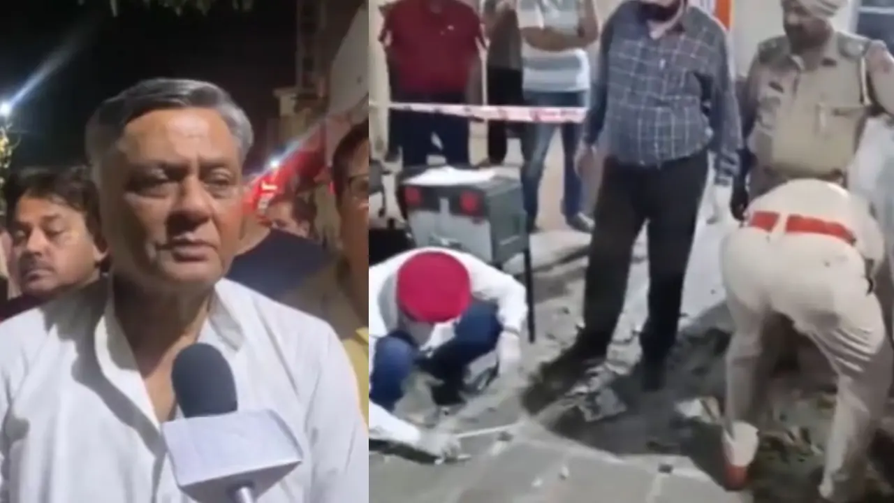 Attack on BJP Leader Manoranjan Kalia House