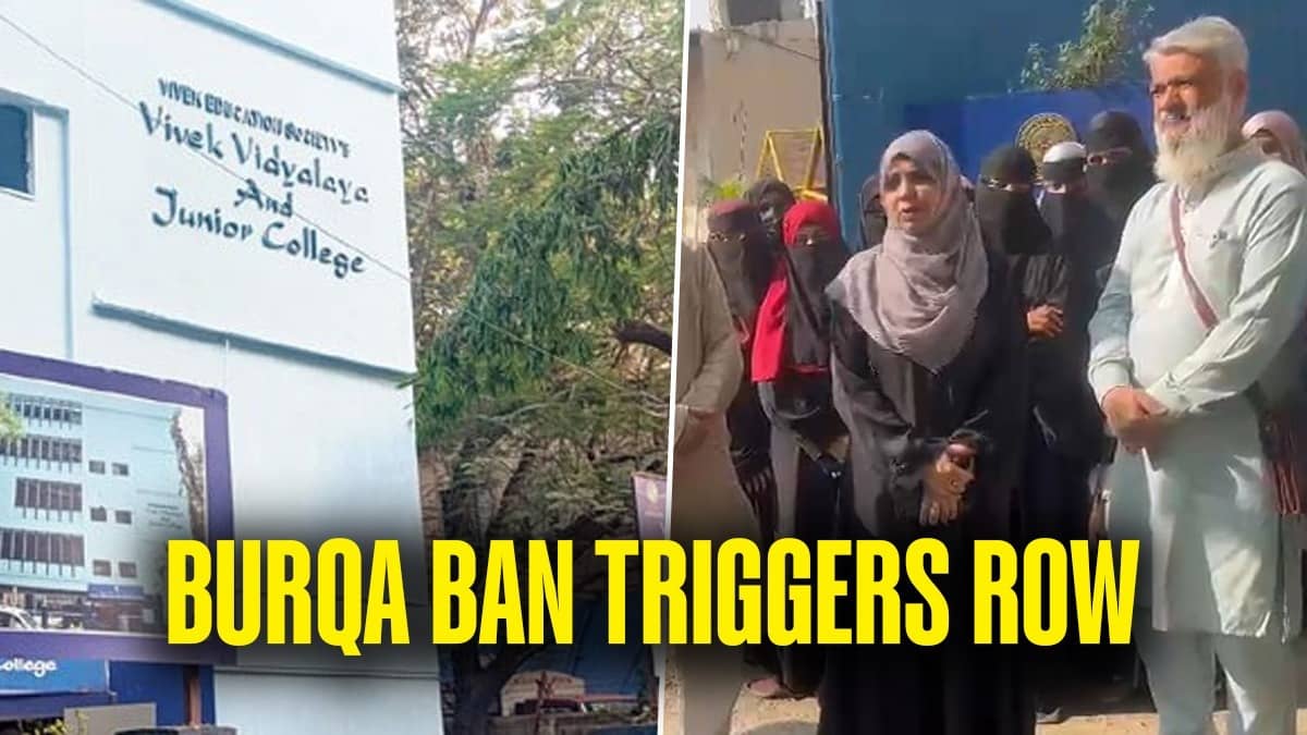 ‘Attack On Religious Freedom’: Burqa Ban At Mumbai College Triggers Student Protest