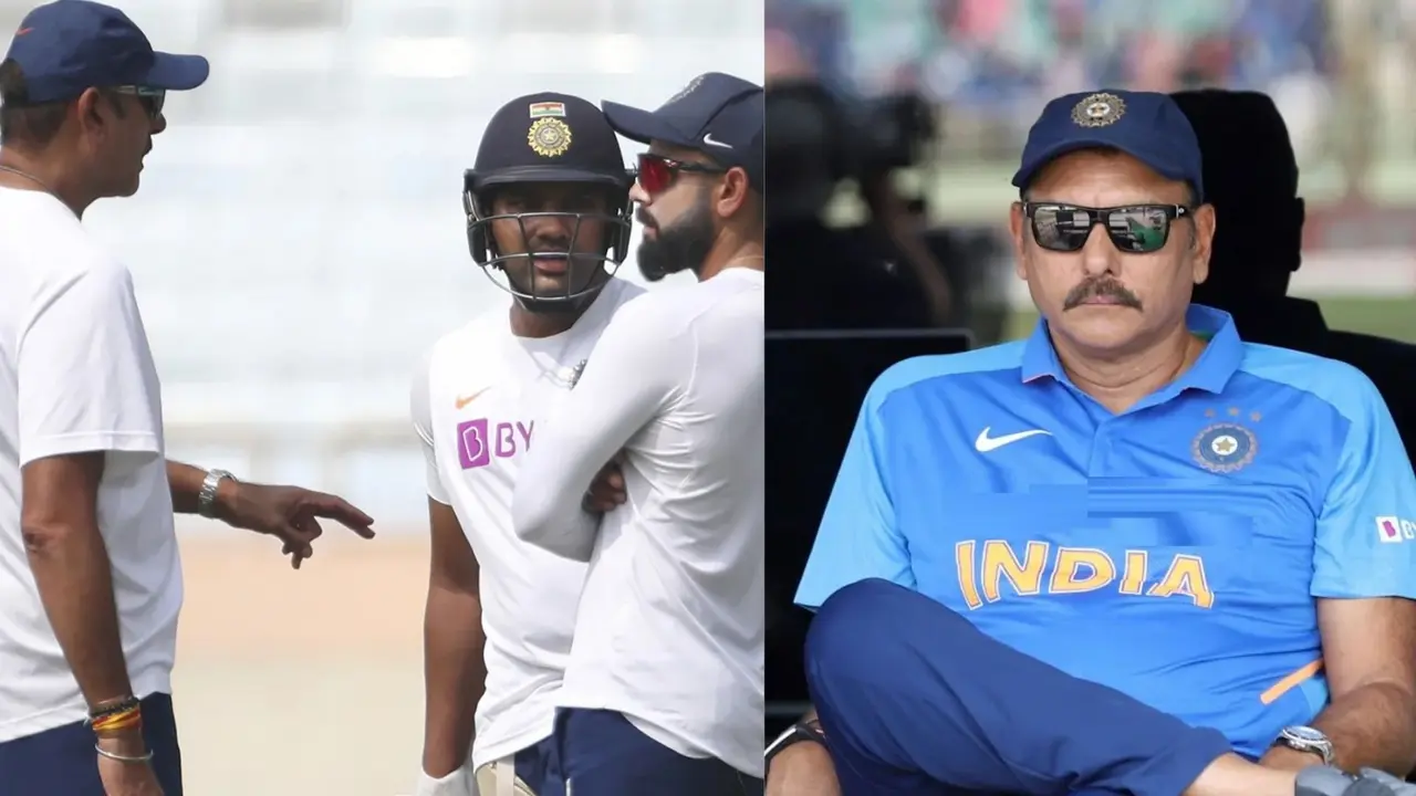 aus v ind bgt former indian head coach ravi shastri remembered adelaide defeat in 2020