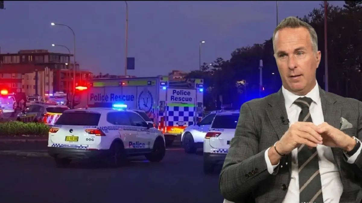 australia sydney bondi beach attack Former English cricketer Michael Vaughan saved his life by hiding in restaurant