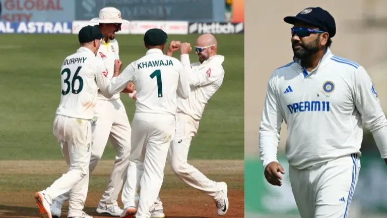 Australian Cricket team and Rohit Sharma