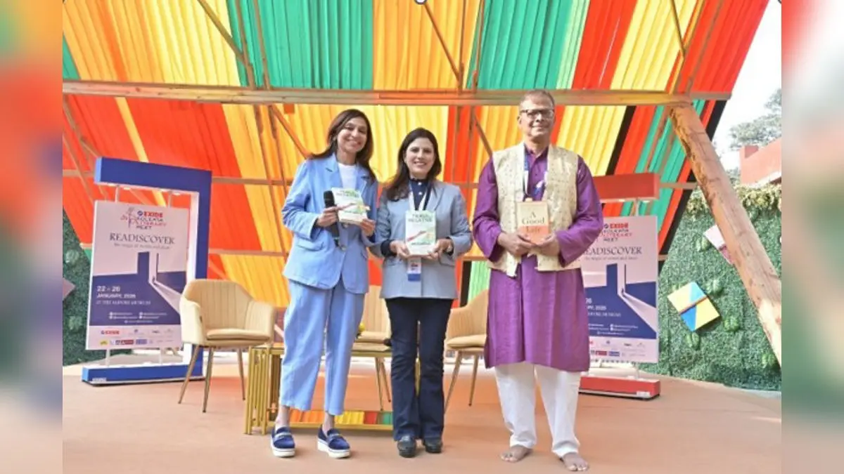 Author Aarti Pathak Brings Themes of Love, Ramayana and Healing to the Fore at Kolkata Lit Meet Author Aarti Pathak Brings Themes of Love, Ramayana and Healing to the Fore at Kolkata Lit Meet