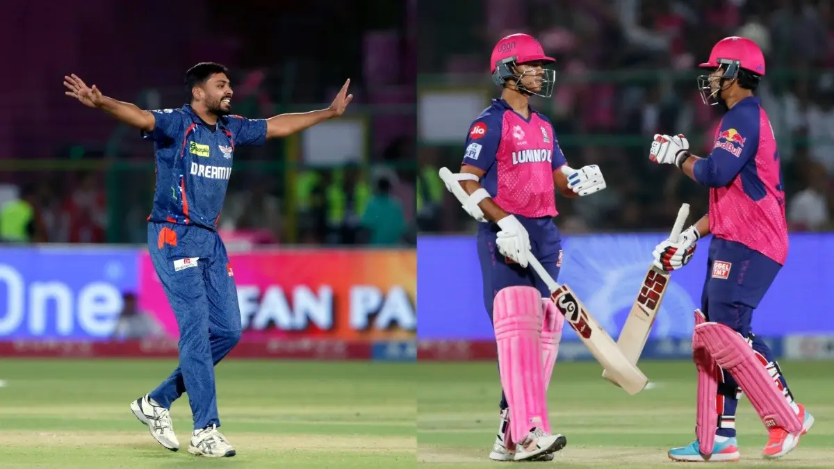 Avesh Khan, Yashasvi Jaiswal, and Vaibhav Suryavanshi