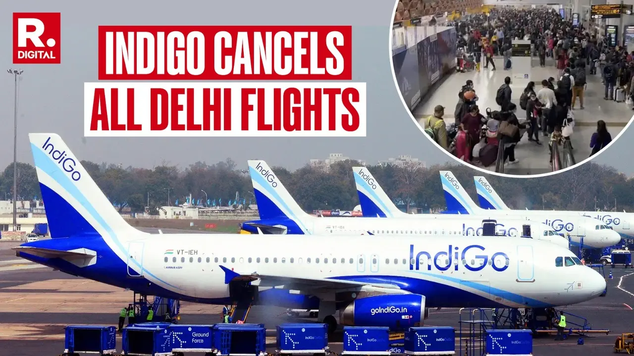 Aviation chaos continues as all domestic flights from Delhi cancelled today.