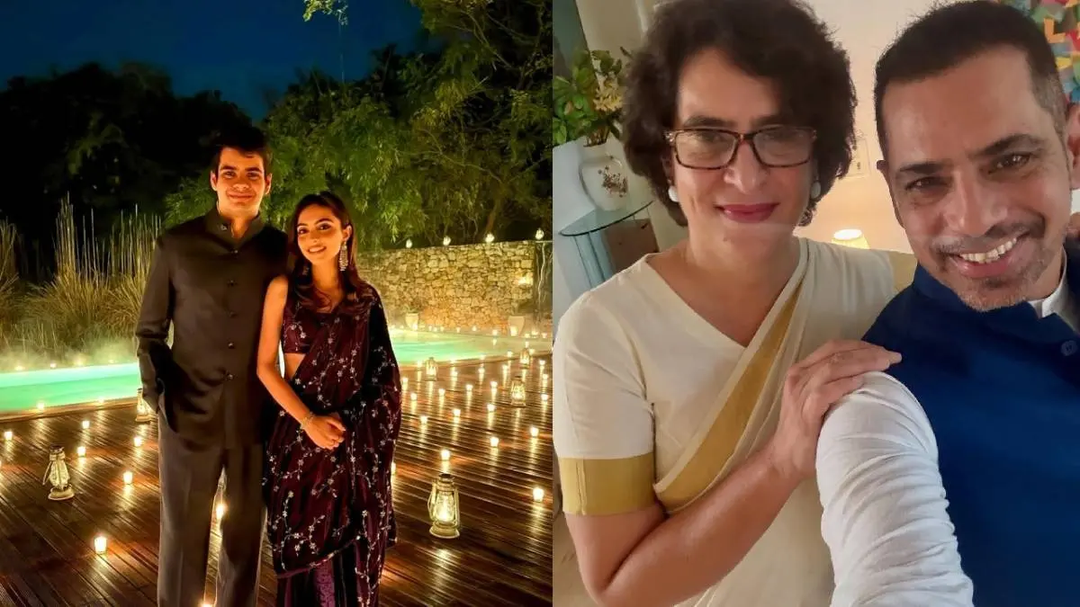 Aviva Baig and Raihan Vadra