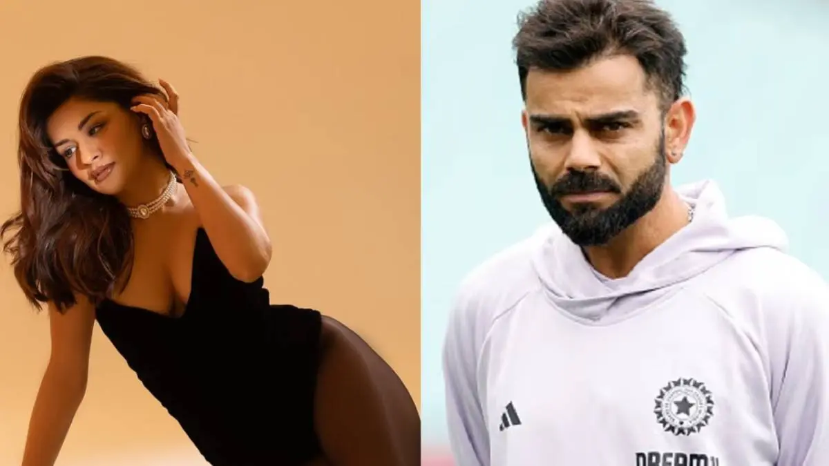 Avneet Kaur and Virat Kohli