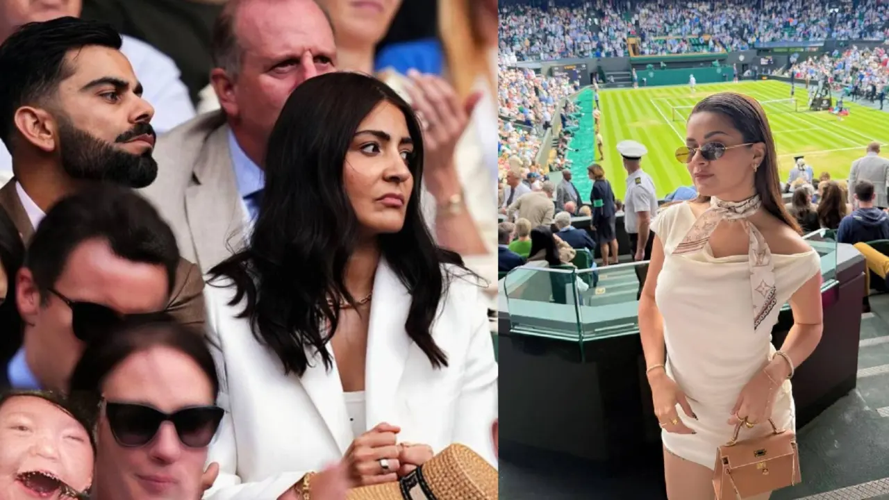 Avneet Kaur at Wimbledon 2025 after Virat-Anushka