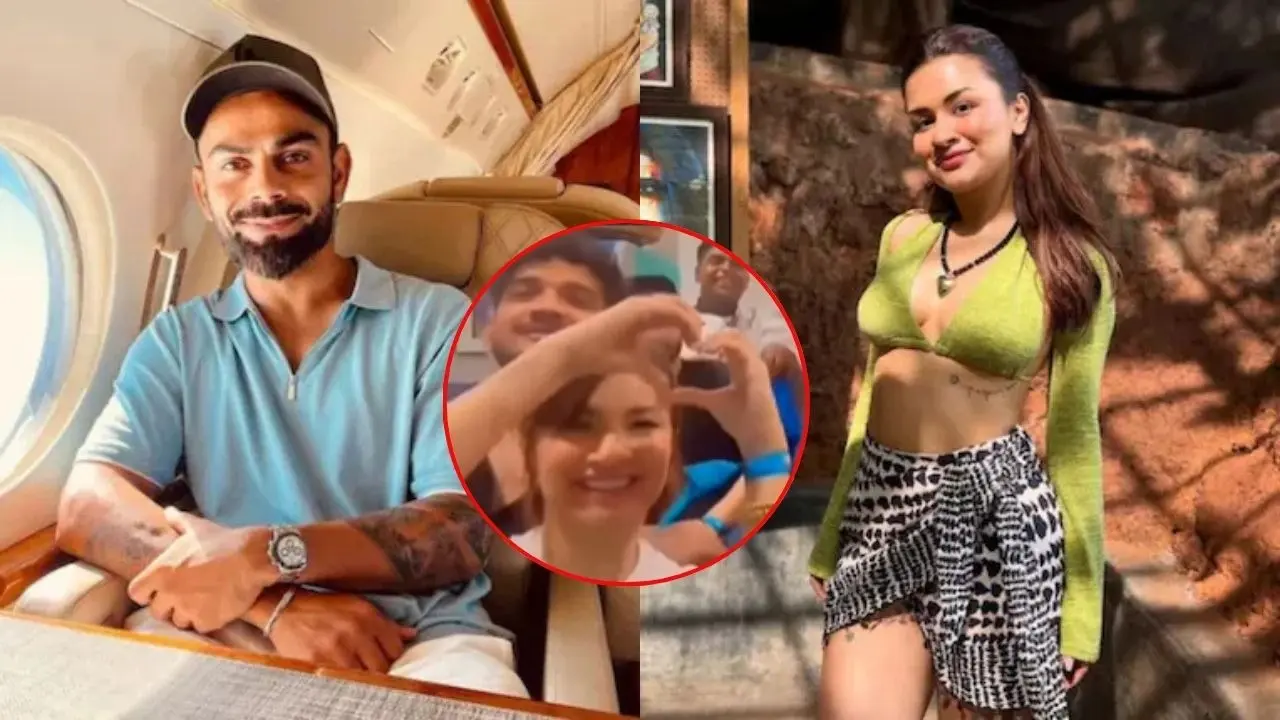 Avneet Kaur Can't Stop Blushing After Giving Shoutout To Virat Kohli, Actress' Heart Gesture And Flying Kisses Go Viral After 'Photos Like' Incident Avneet Kaur Can't Stop Blushing After Giving Shoutout To Virat Kohli