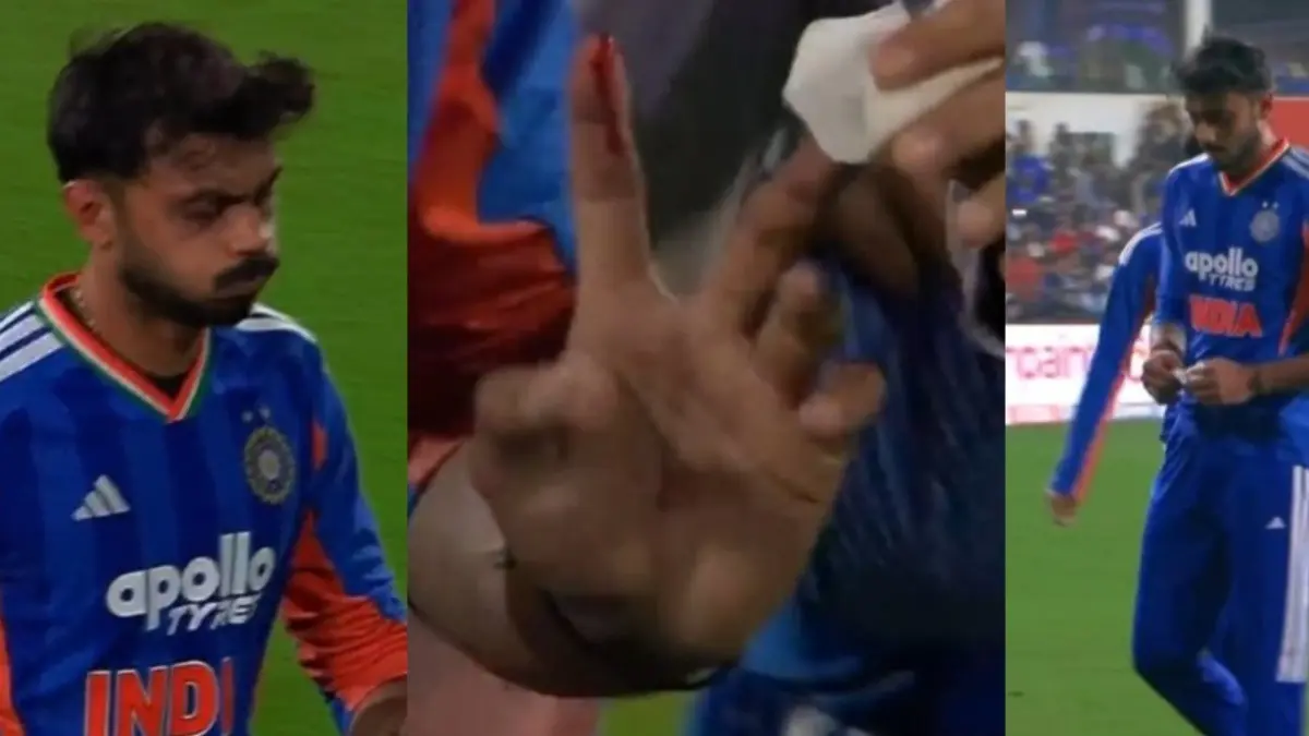 Injury Woes Strike India In Nagpur, Axar Patel Leaves Field In Pain After Sustaining Serious Finger Injury Against New Zealand Axar Patel sustains injury during IND vs NZ 1st T20I