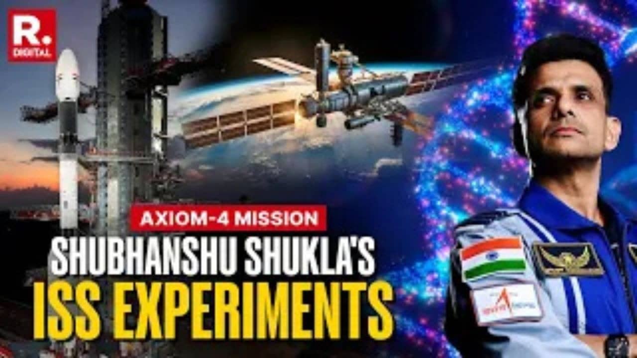 India's Second Astronaut Launches to ISS on Axiom-4 Mission