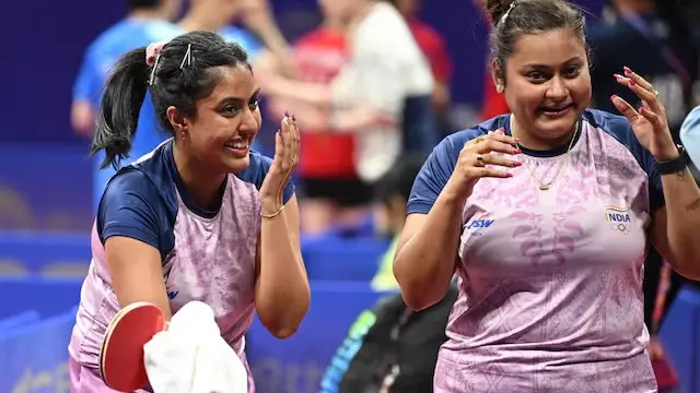 Ayhika, Sutirtha create more history for India by assuring first ever medal in women's doubles Ayhika and Sutirtha Mukherjee