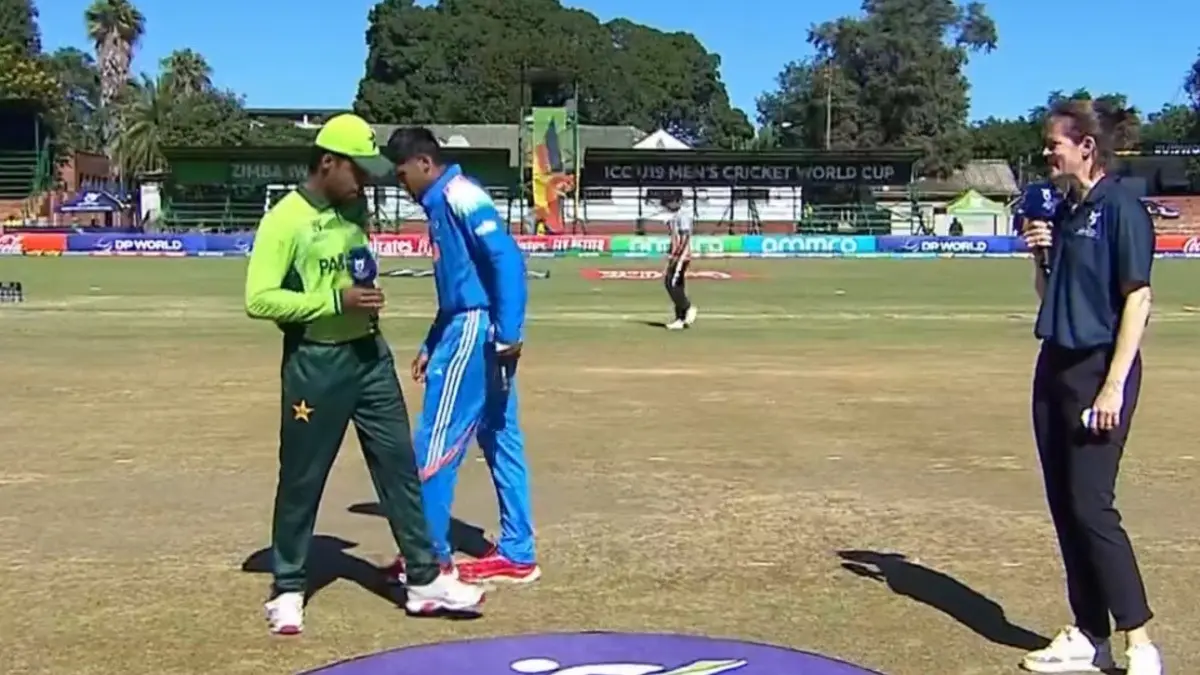 Handshake Row Hits U19 World Cup! India Skipper Ayush Mhatre Skips Shaking Hands With His Pakistan Counterpart Farhan Yousaf Amid Rising Tensions Ayush Mhatre and Farhan Yousaf skipped shaking hands