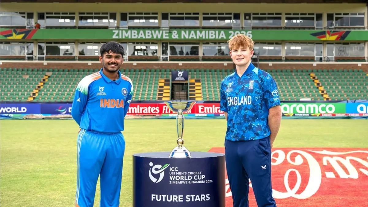 U19 World Cup 2026: Ayush Mhatre's India Chase Record-Extending Sixth Title, England Aim For First Trophy In 28 Years Ayush Mhatre and Thomas Rew