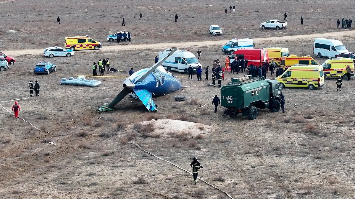 Azerbaijan flight crash