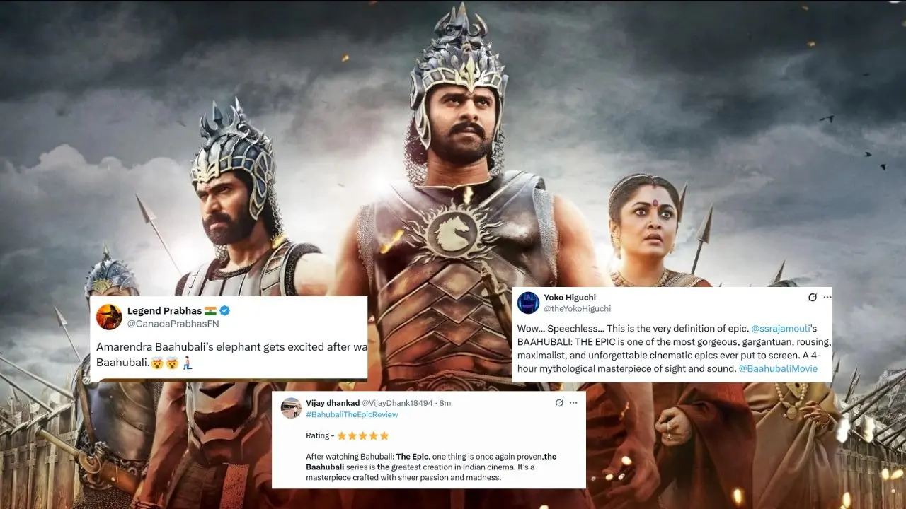 Baahubali The Epic X Review: SS Rajamouli, Prabhas's Film Is A ‘Nostalgic, Emotional Cinematic Experience’