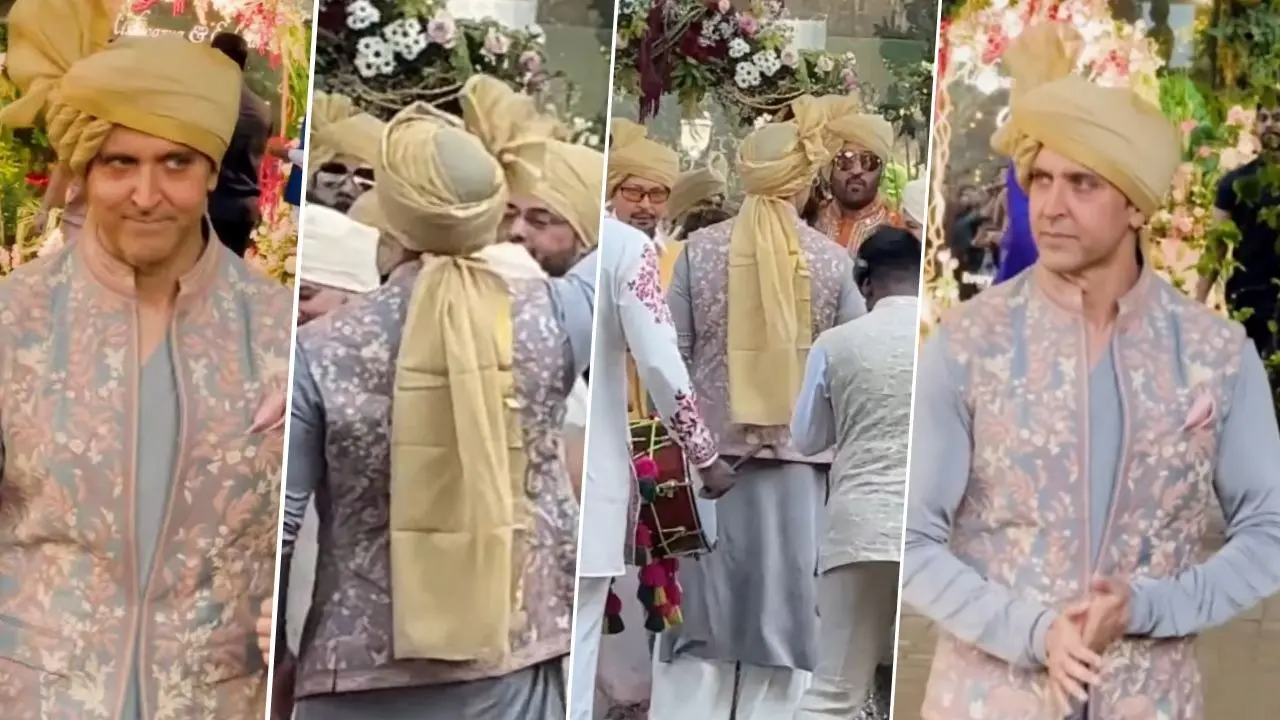 Baaratis Aka Roshans On Roll! Hrithik, Rakesh Roshan Groove To Dhol Beats At Eshaan’s Wedding