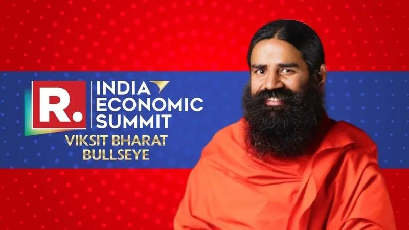 Baba Ramdev announces at IES 2024 that in addition to the 5 lakh jobs already provided, he plans to create an additional 5 lakh jobs.