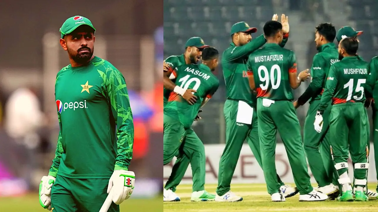 babar Azam and Bangladesh team
