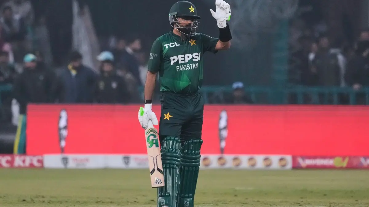 WATCH| Mohammad Kaif Takes A Dig At Babar Azam On-Air As He Fails To Perform Against Netherlands In T20 World Cup Opener Babar Azam reacts during a match