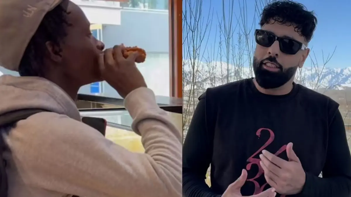 Badshah Slams Man Eating Chicken in ISKCON Restaurant