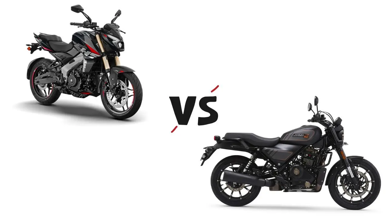 Bajaj Pulsar NS400Z (2025) vs Harley Davidson X440 - Price, Features, Specifications, Compared Bajaj Pulsar NS400Z vs Harley Davidson X440