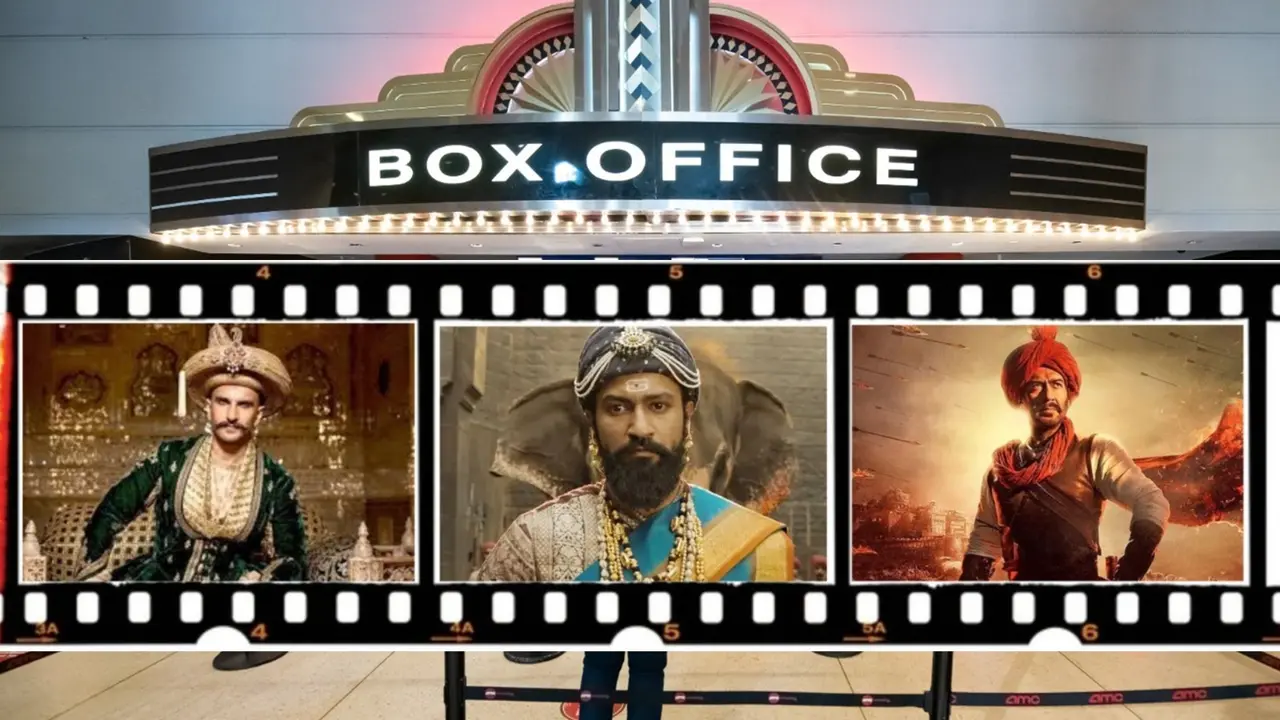 Bajirao Mastani vs Chhaava vs Tanhaji at box office